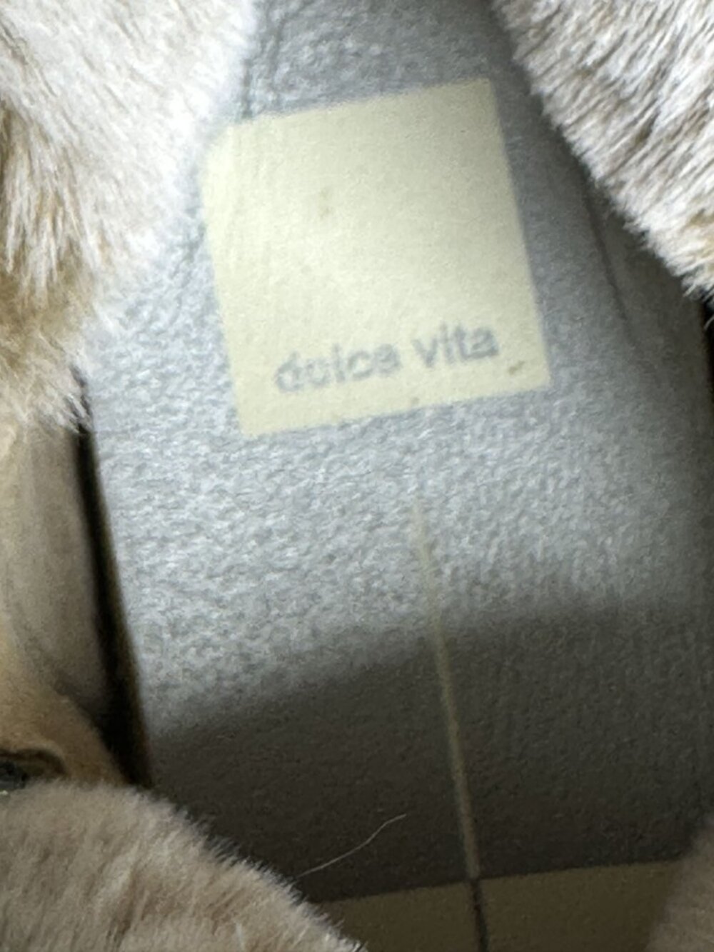 Dolce Vita womens Zelma Sneaker, Cashew 8 US Fur Lined Double Zip Ankle Boots - Picture 9 of 9